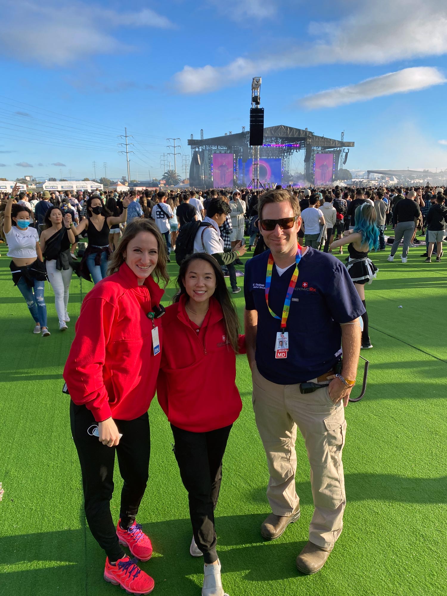 Festival medical team