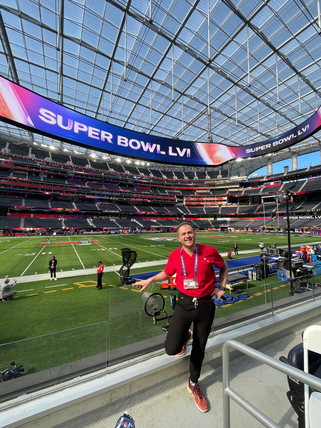 SoFi Stadium Getting Ready For Its Super Bowl Close-up