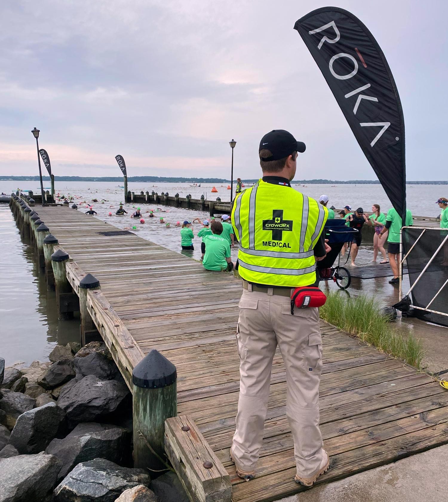 1 staff member at Ironman Maryland